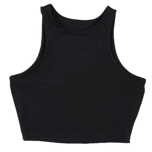 'Laila' Black Crop Tank - Picture 8 of 15